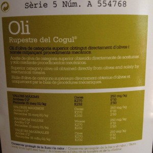 azeite de oliva rotulo